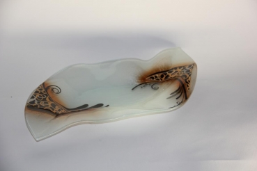 Glasschale Black Beauty