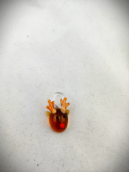 Mini- Anhänger Elchkopf