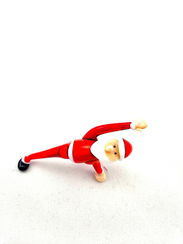 Yoga Santa Claus