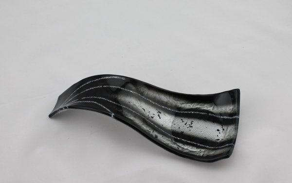 Kerzenschale Silver Line