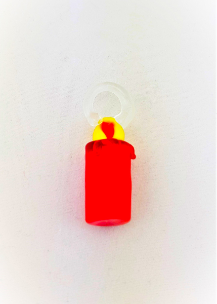 Mini-Anhänger Kerze