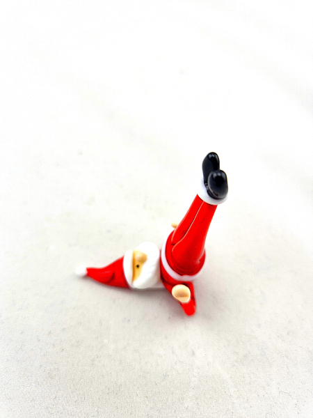 Yoga Santa Claus