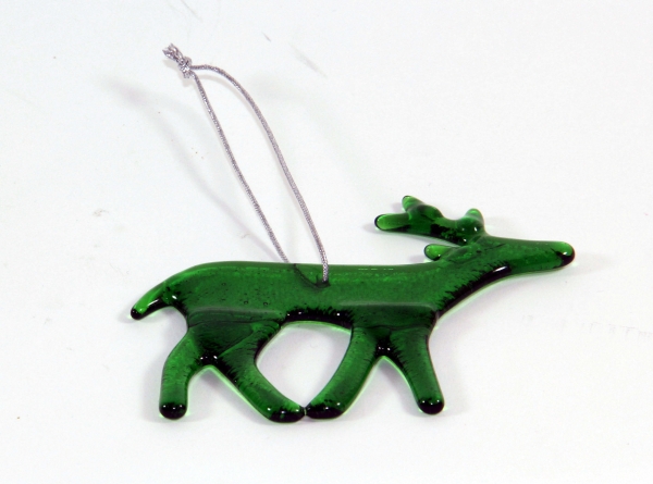 Elch Grün z. Hängen