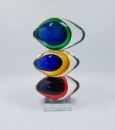 Glas Skulptur Auge